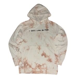 Selena Gomez Hoodie S Tye Dye Embroidered I Said I Love You First Merch NEW